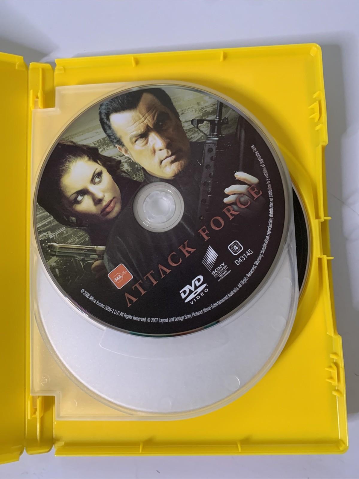 Attack Force / Mercenary For Justice / Shadow Man (DVD) Steven Seagal Region 4