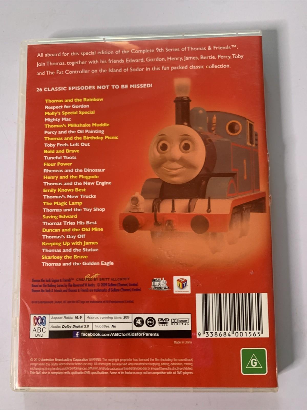 Thomas & Friends: The Complete Series 9 (DVD, 2009) ABC Kids Region 4