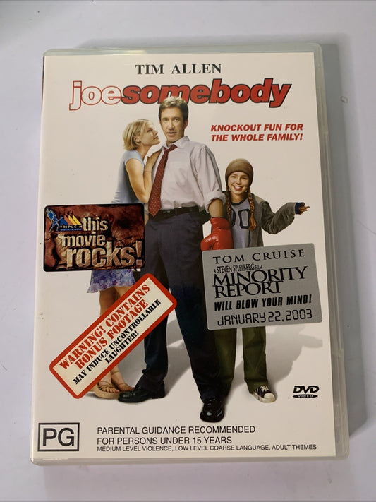 Joe Somebody (DVD, 2001) James Belushi, Tim Allen, Julie Bowen Comedy Region 4