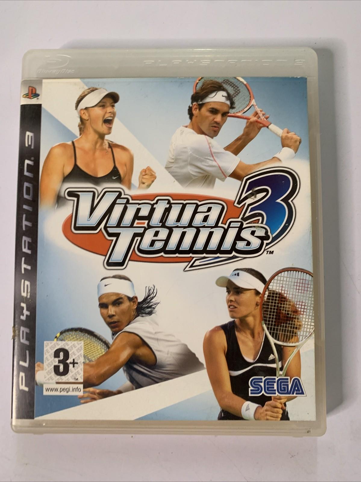 Virtua Tennis 3 Sony PlayStation 3 SEGA Game Complete