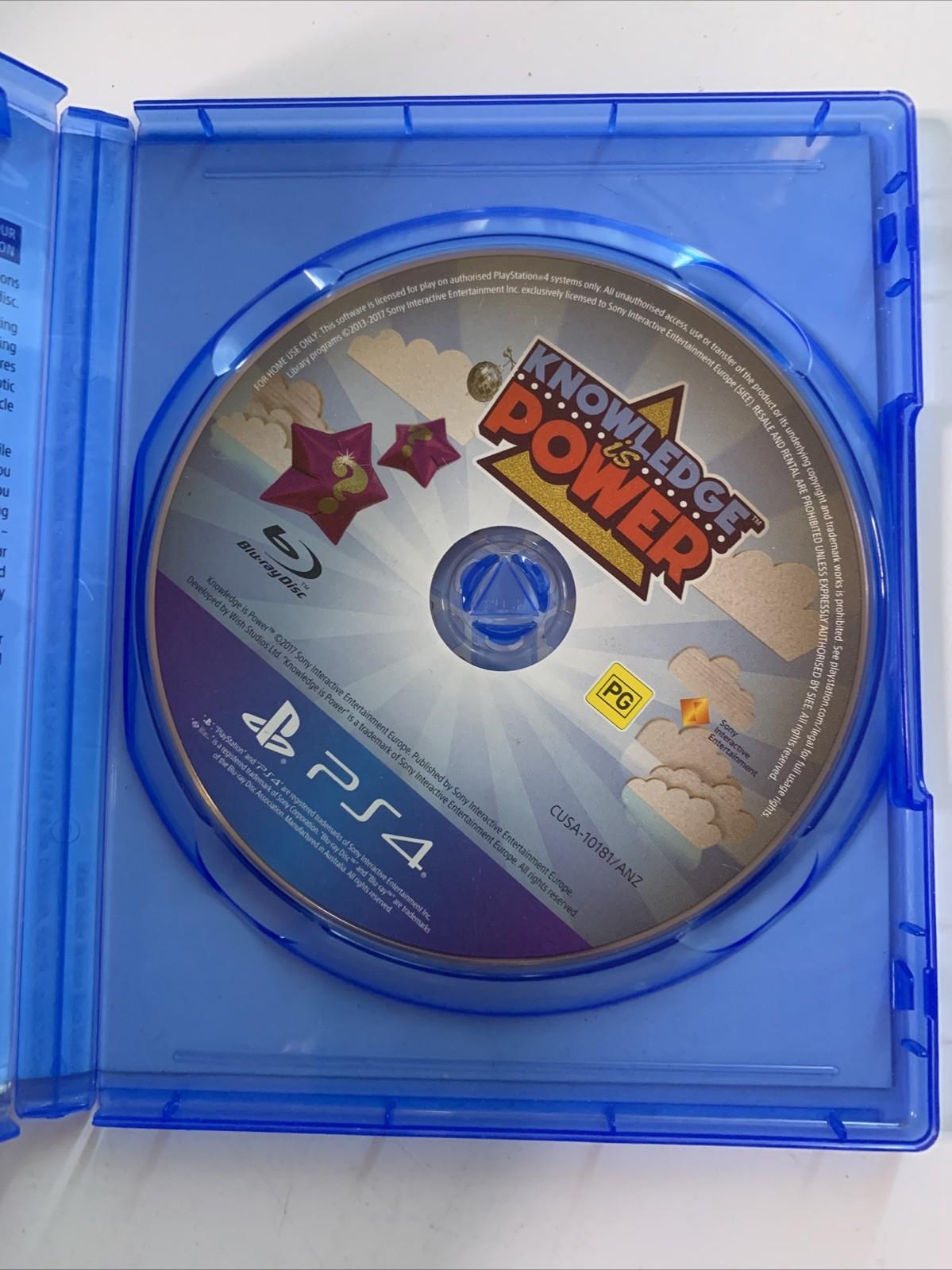 Knowledge Is Power PS4 PlayStation 4 Game