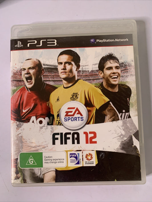 FIFA 12 Sony PlayStation 3 Game Complete