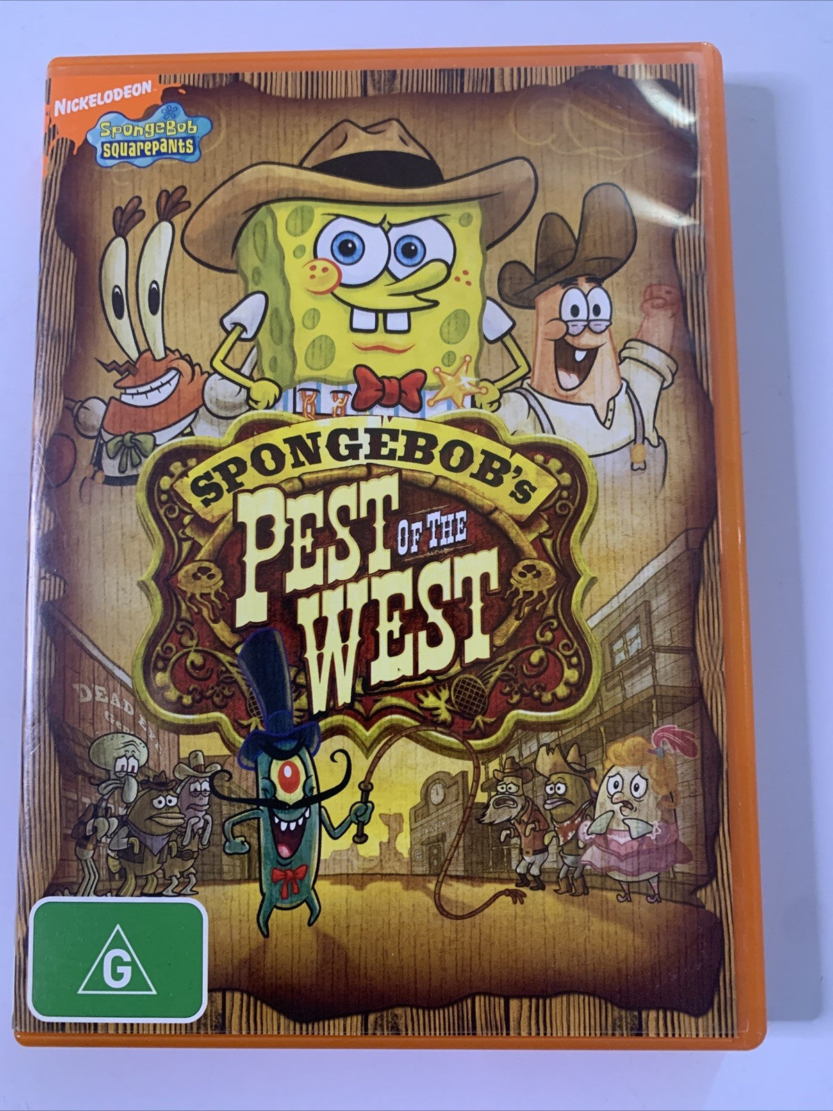 SpongeBob SquarePants : Pest of the West (DVD, 1999) Animation Region 4
