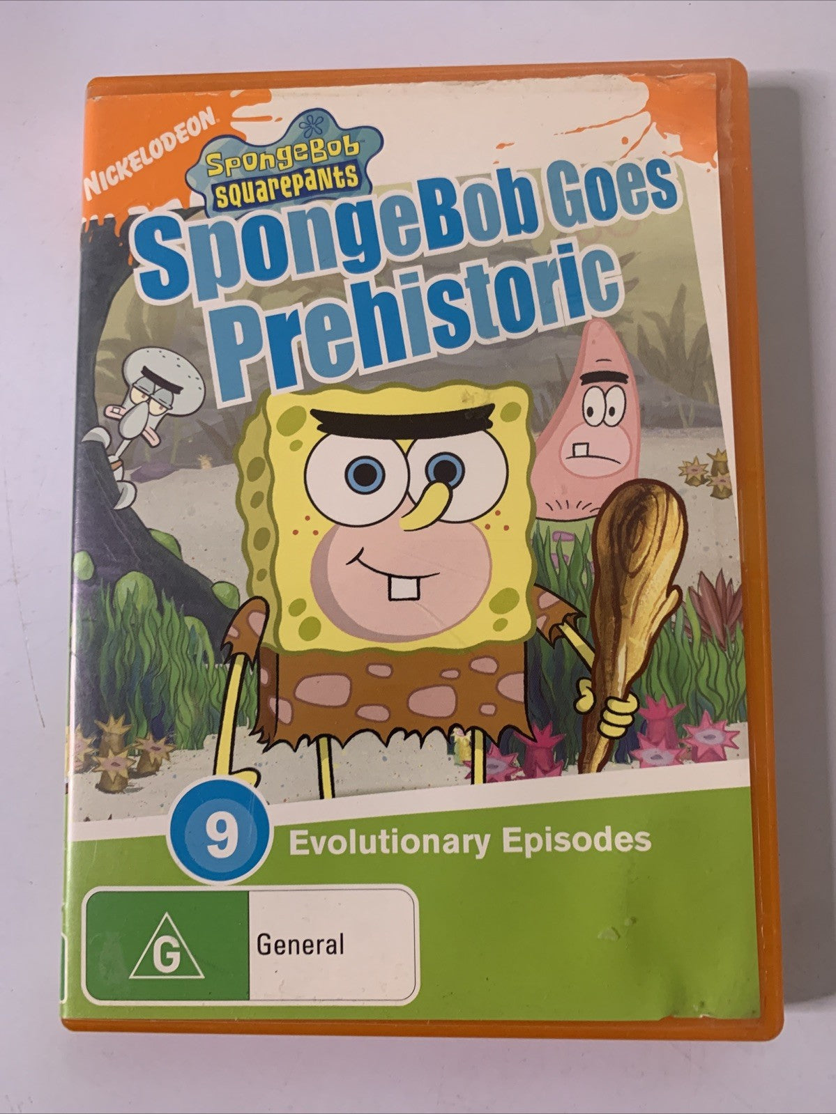SpongeBob SquarePants: SpongeBob Goes Prehistoric (DVD, 2005) Animation Region 4