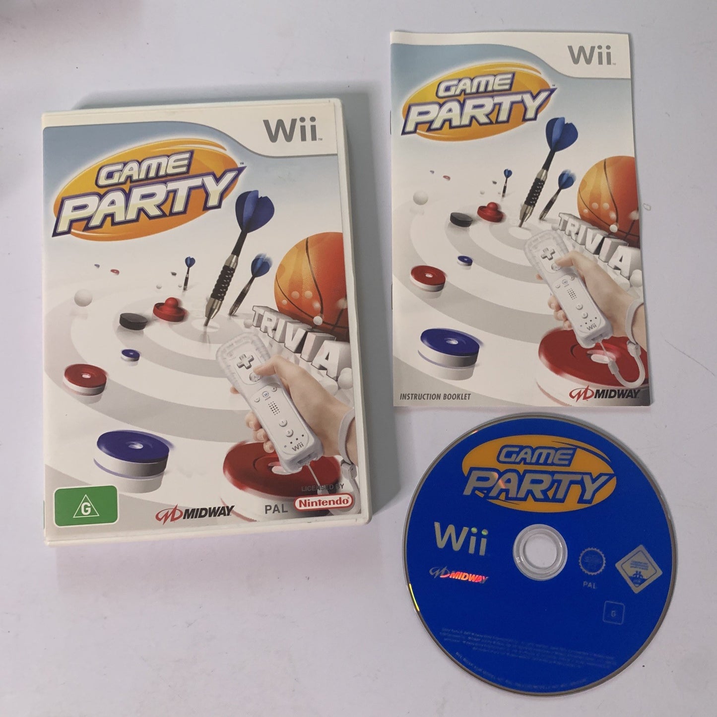 Game Party Nintendo Wii PAL Game Complete