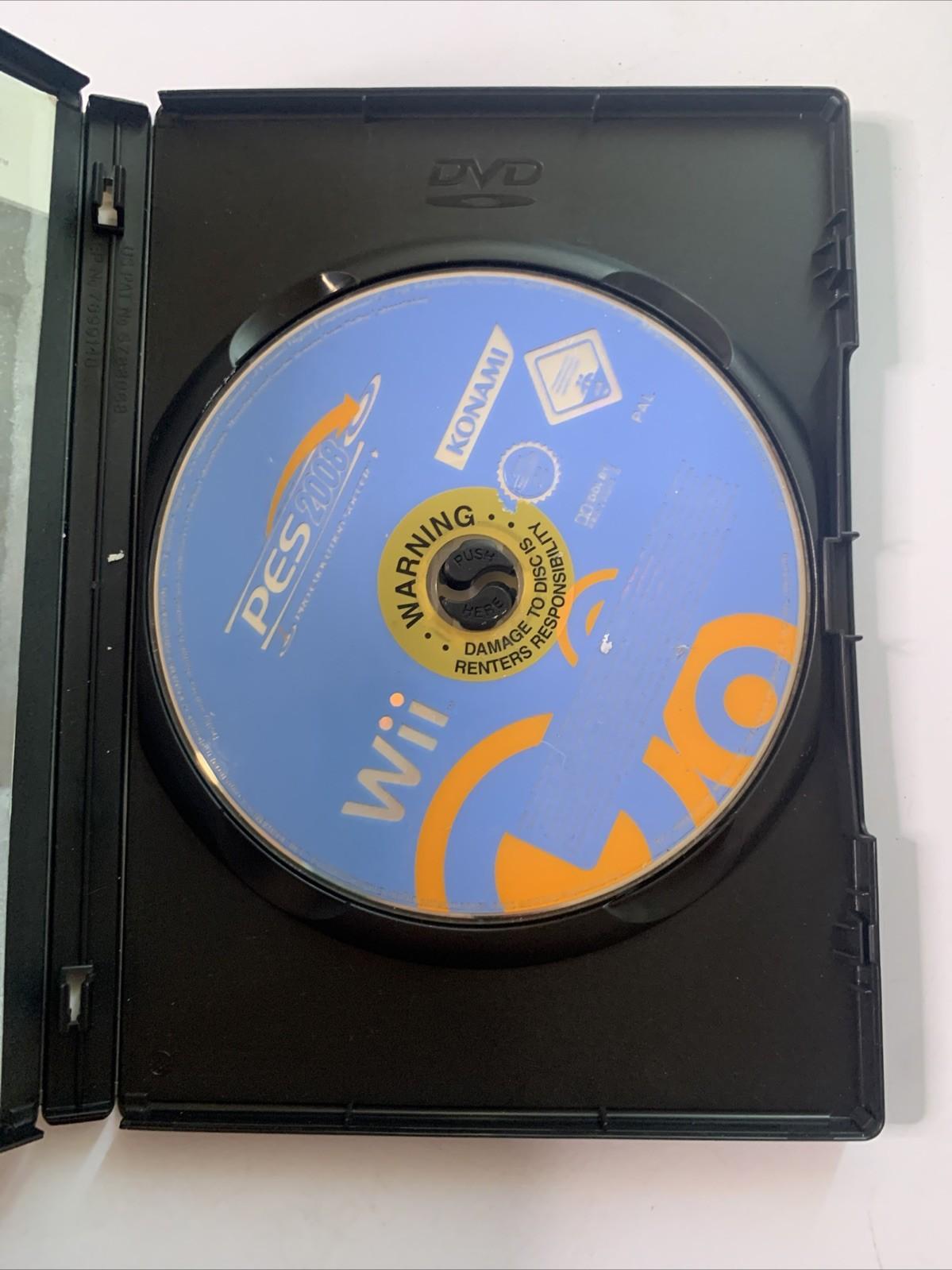 Pro Evolution Soccer 2008 PES Nintendo Wii PAL Game