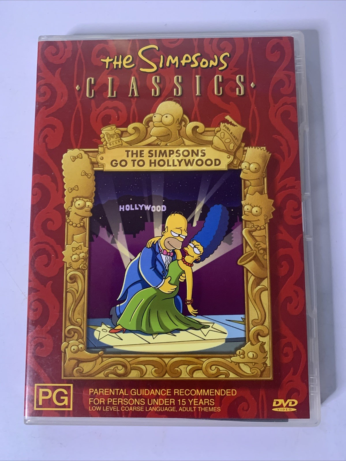 The Simpsons: Go To Hollywood (DVD, 2003) Comedy Animation Region 4