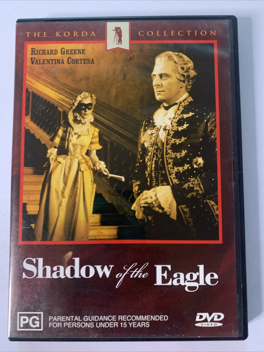 Shadow Of The Eagle (DVD, 1950) Richard Greene, Valentina Cortese Region 4