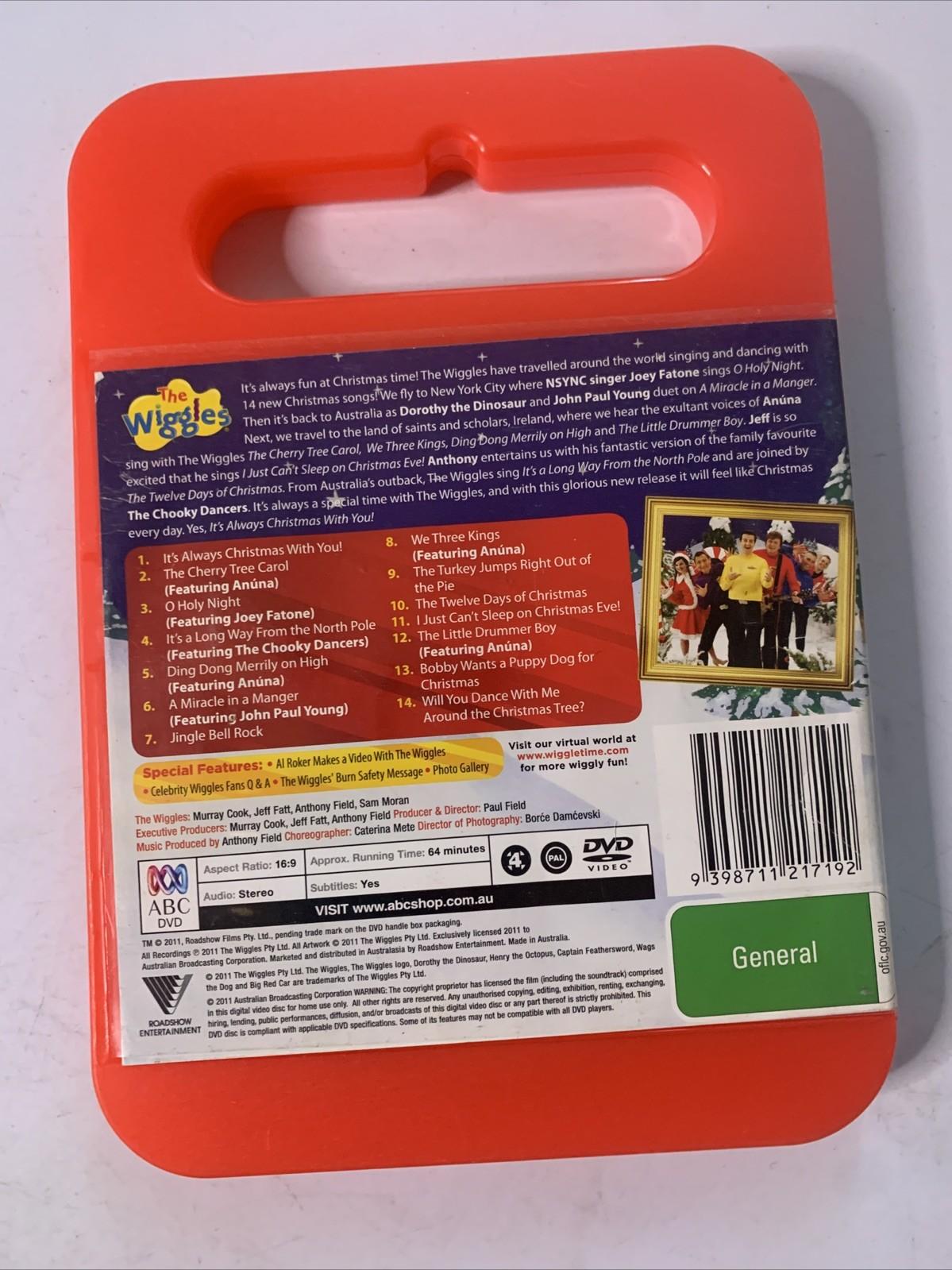 The Wiggles: It's Always Christmas With You (DVD, 2011) ABC Region 4
