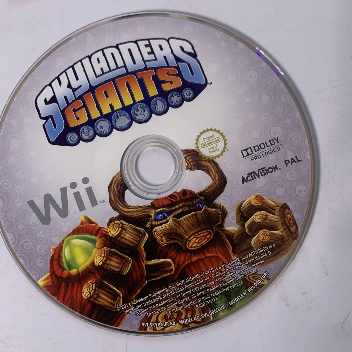 Skylanders Giants Nintendo Wii PAL Game