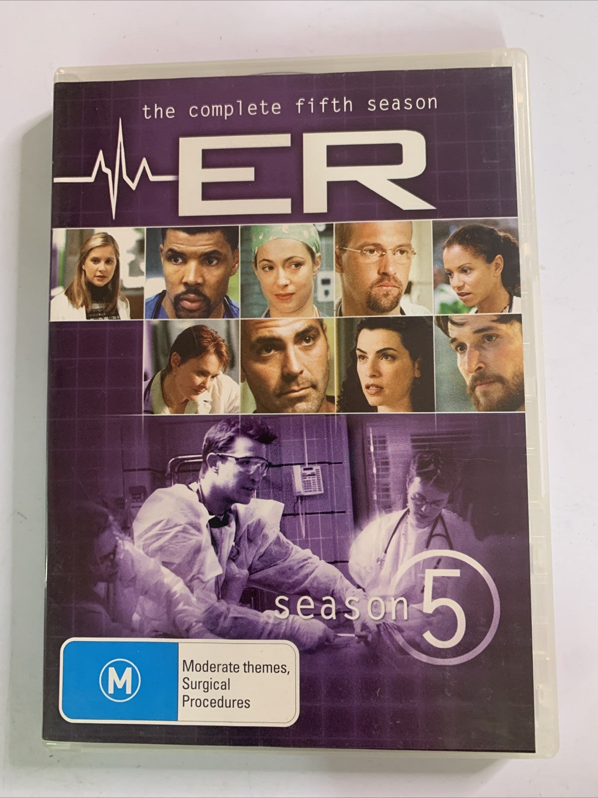 ER : Season 5 (DVD, 1998, 6-Discs) Region 4