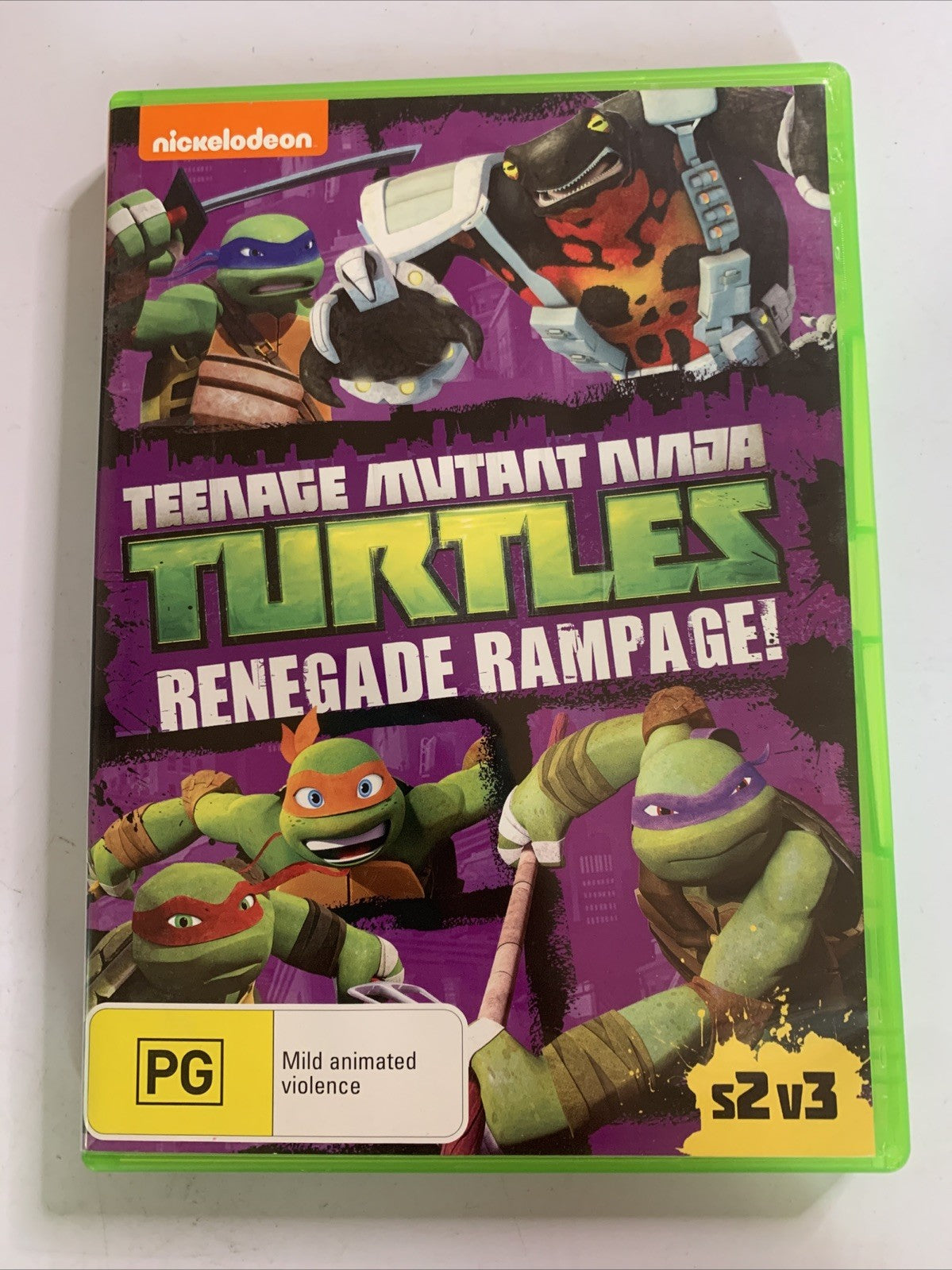 Teenage Mutant Ninja Turtles: Renegade Rampage! (DVD, 2014) Animation Region 4