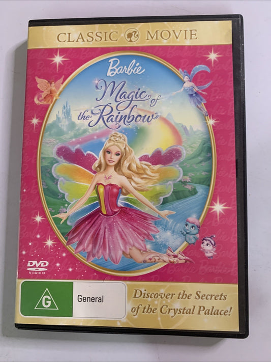 Barbie: Magic Of The Rainbow (DVD, 2007) Animated Movie Region 4 &2