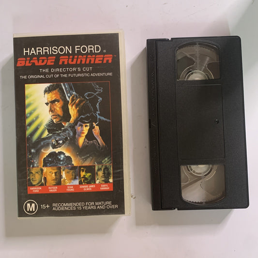 Blade Runner (VHS, 1982, Directors Cut) PAL Harrison Ford, Sean Young