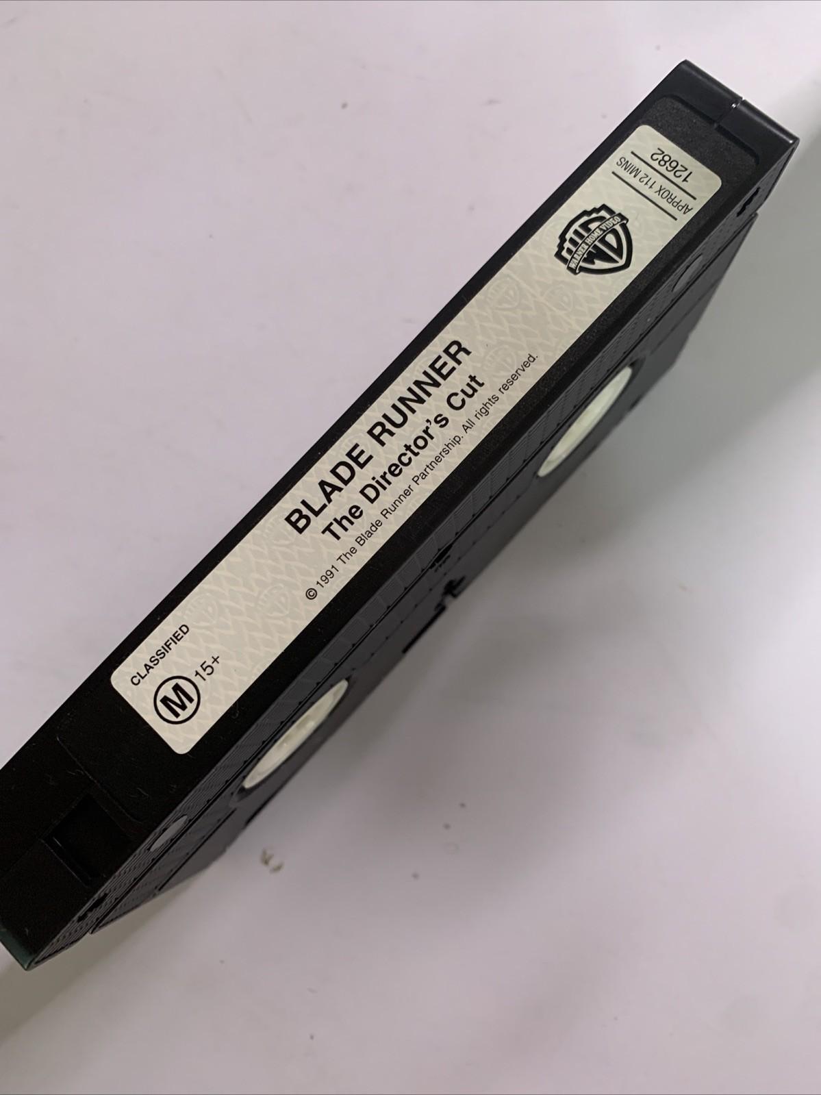 Blade Runner (VHS, 1982, Directors Cut) PAL Harrison Ford, Sean Young