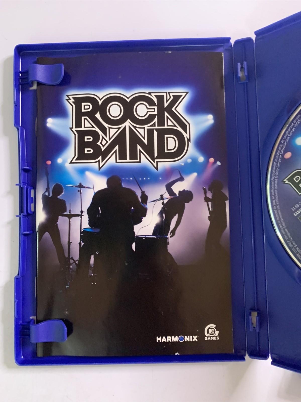 Rock Band + Song Pack 1 PS2 PlayStation 2 PAL Game Complete