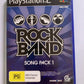 Rock Band + Song Pack 1 PS2 PlayStation 2 PAL Game Complete