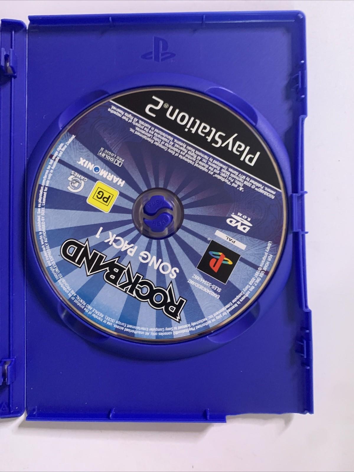 Rock Band + Song Pack 1 PS2 PlayStation 2 PAL Game Complete