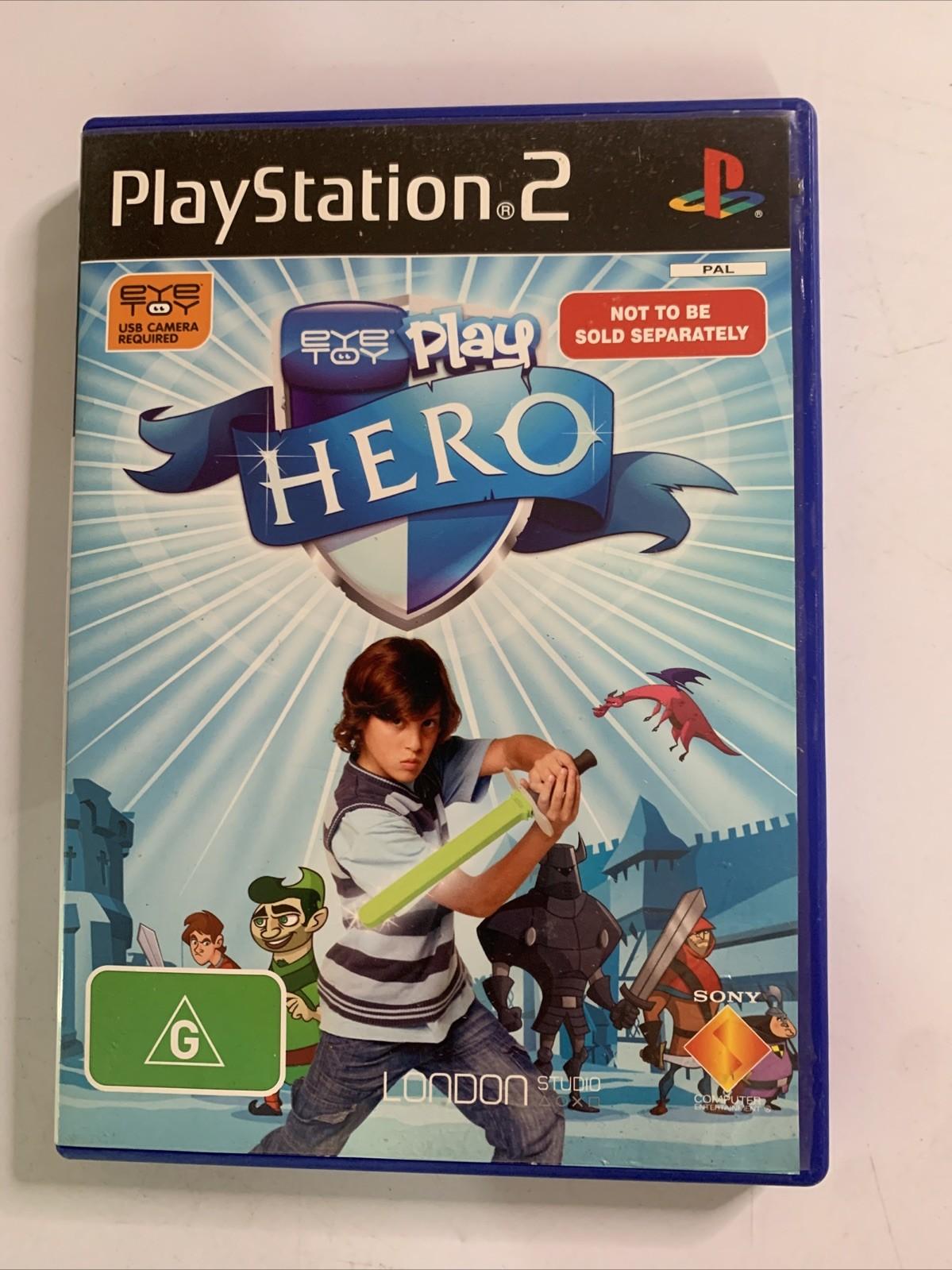 Eye Toy Play Hero PS2 Sony PlayStation 2 PAL Game
