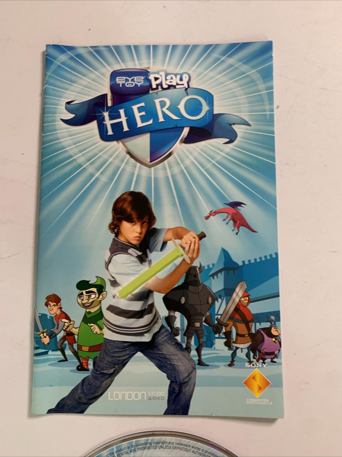 Eye Toy Play Hero PS2 Sony PlayStation 2 PAL Game