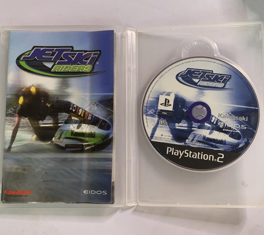 Jet Ski Riders PS2 Sony PlayStation 2 PAL Game Disc + Manial