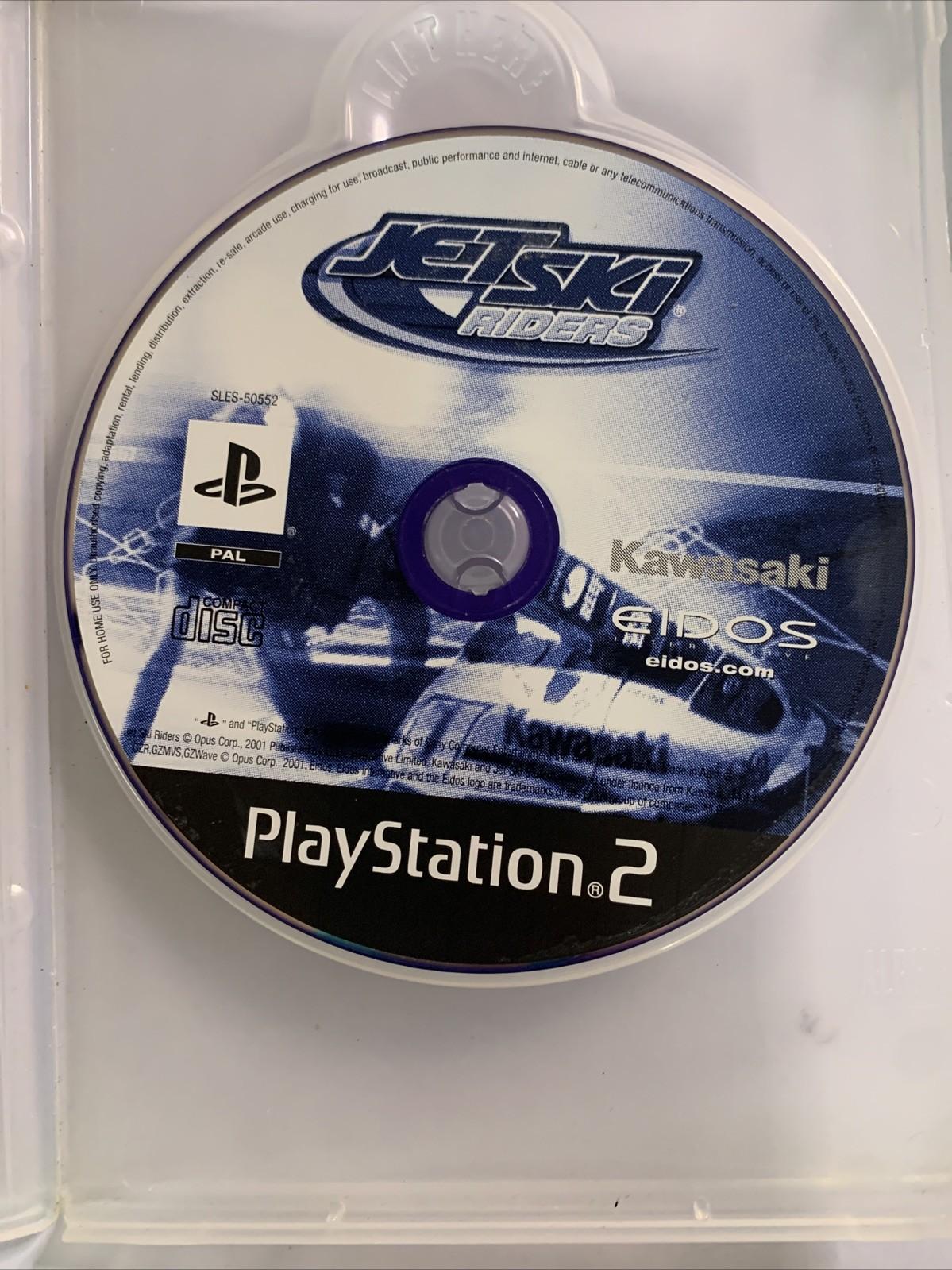Jet Ski Riders PS2 Sony PlayStation 2 PAL Game Disc + Manial