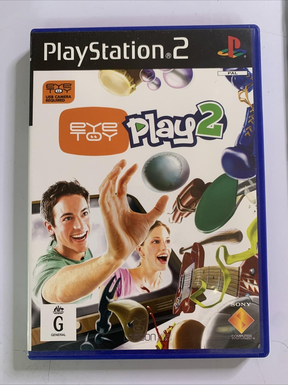 Eye Toy Play 2 PS2 Sony PlayStation 2 PAL Game Complete