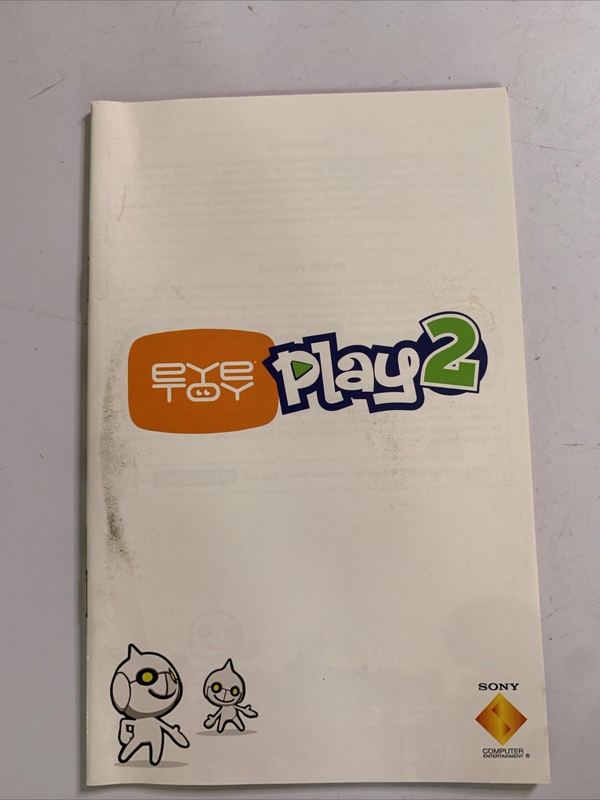 Eye Toy Play 2 PS2 Sony PlayStation 2 PAL Game Complete