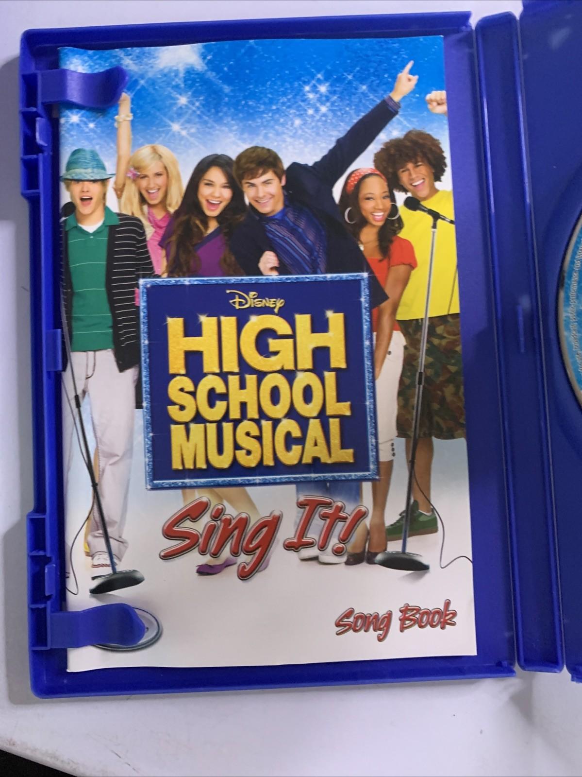 Disney Sing It + High School Musical PS2 PlayStation 2 PAL Game + Microphone