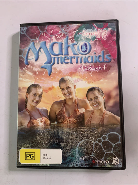 Mako Mermaids : Season 2 : Vol 1 (DVD, 2014, 2-DIscs)  Region 4