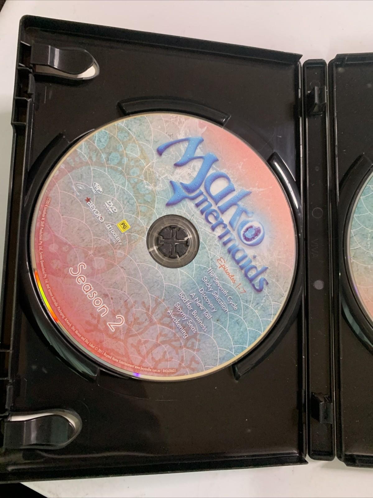 Mako Mermaids : Season 2 : Vol 1 (DVD, 2014, 2-DIscs)  Region 4