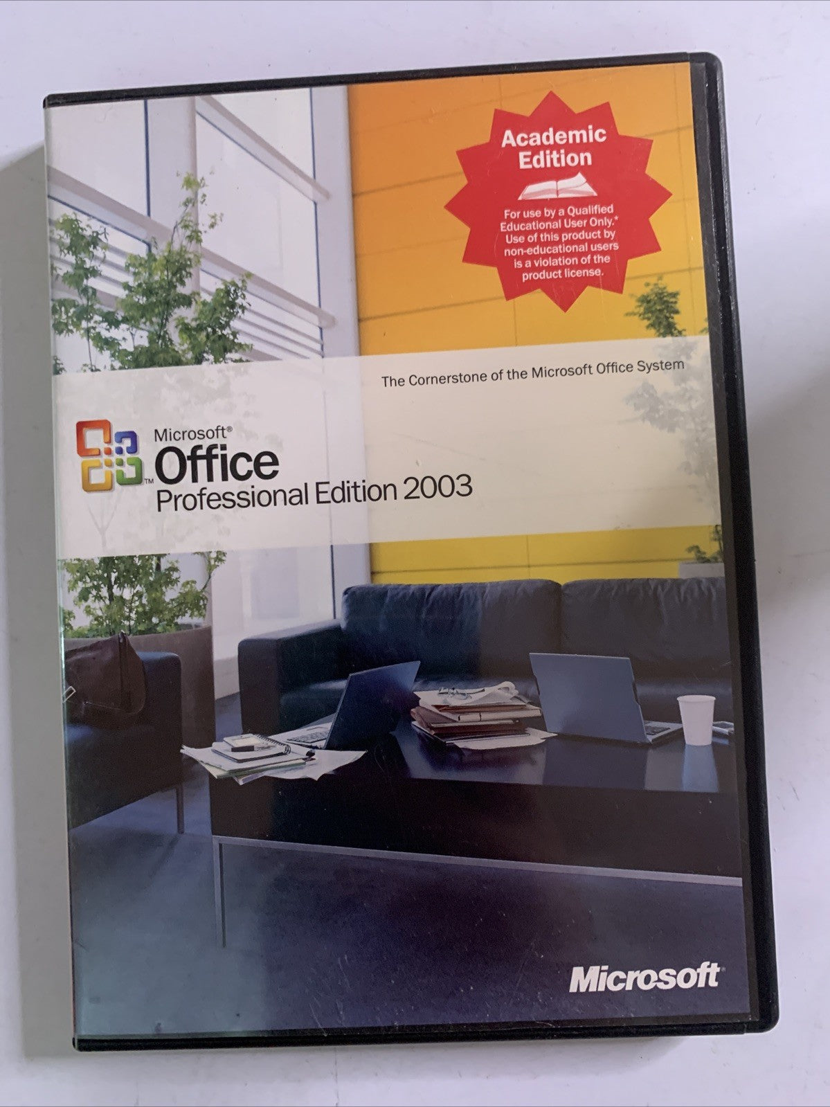 Microsoft Office Professional Edition 2003 PC DVD Windows Academic