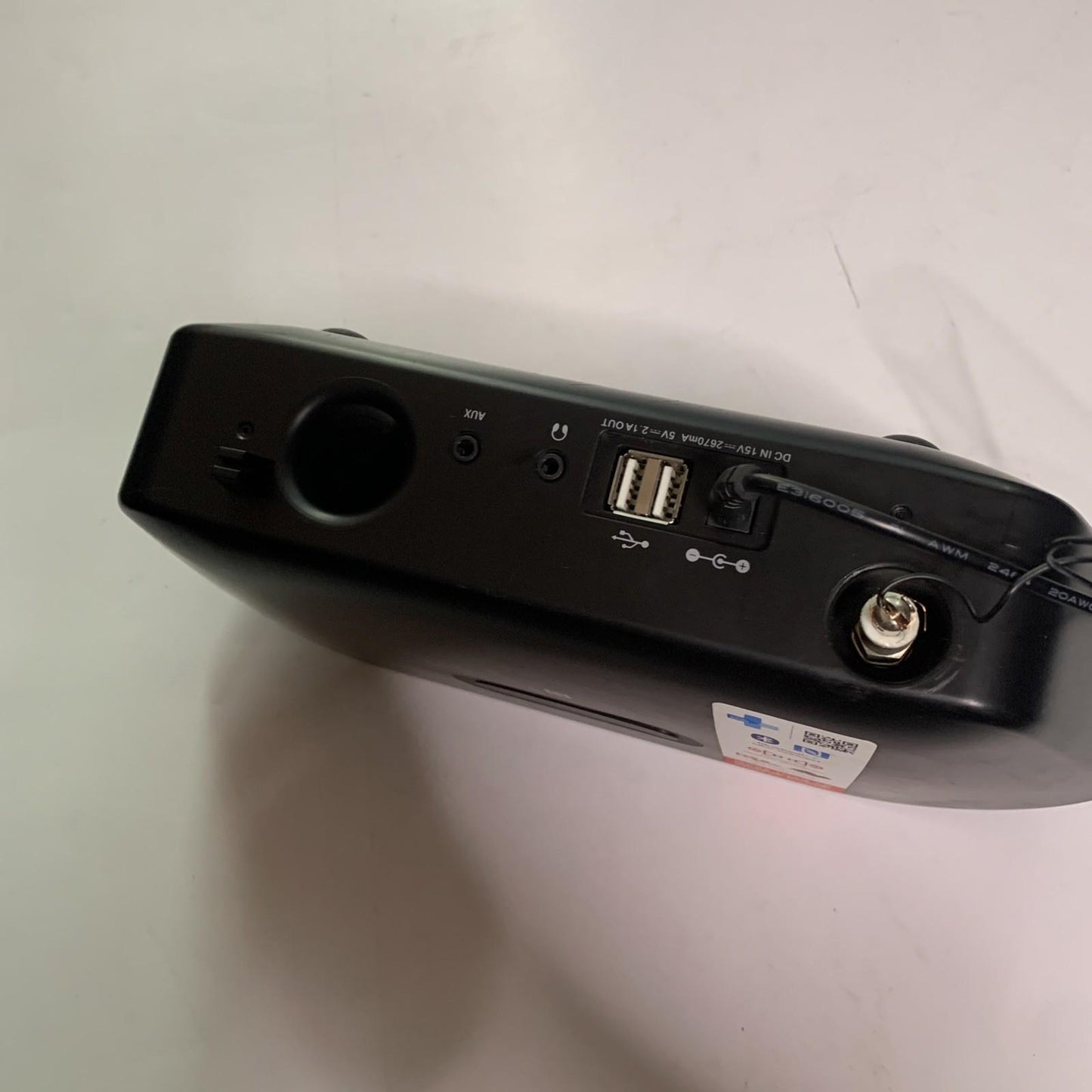 Bush DAB+ FM Dual Alarm Clock Digital Radio