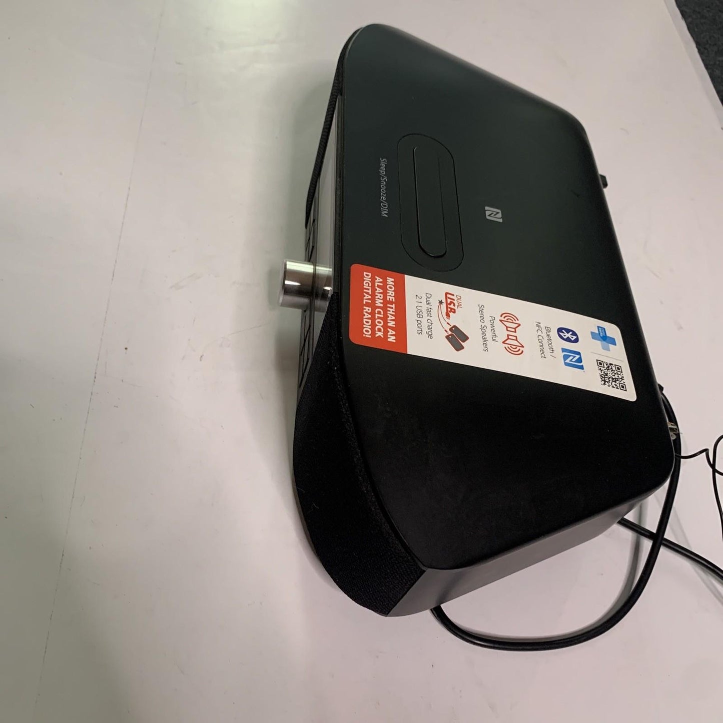 Bush DAB+ FM Dual Alarm Clock Digital Radio