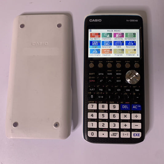 Casio FX-CG50AU Graphic Calculator With Cover