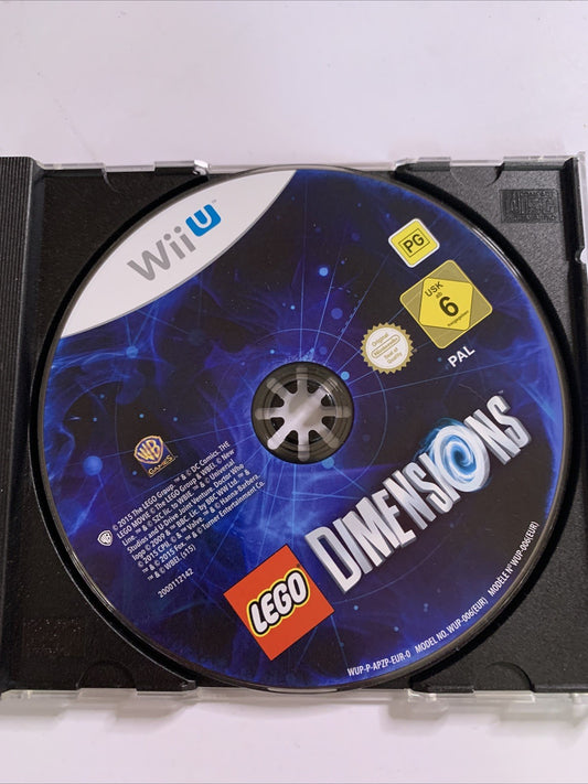 LEGO Dimensions Nintendo Wii U PAL Game *Disc Only