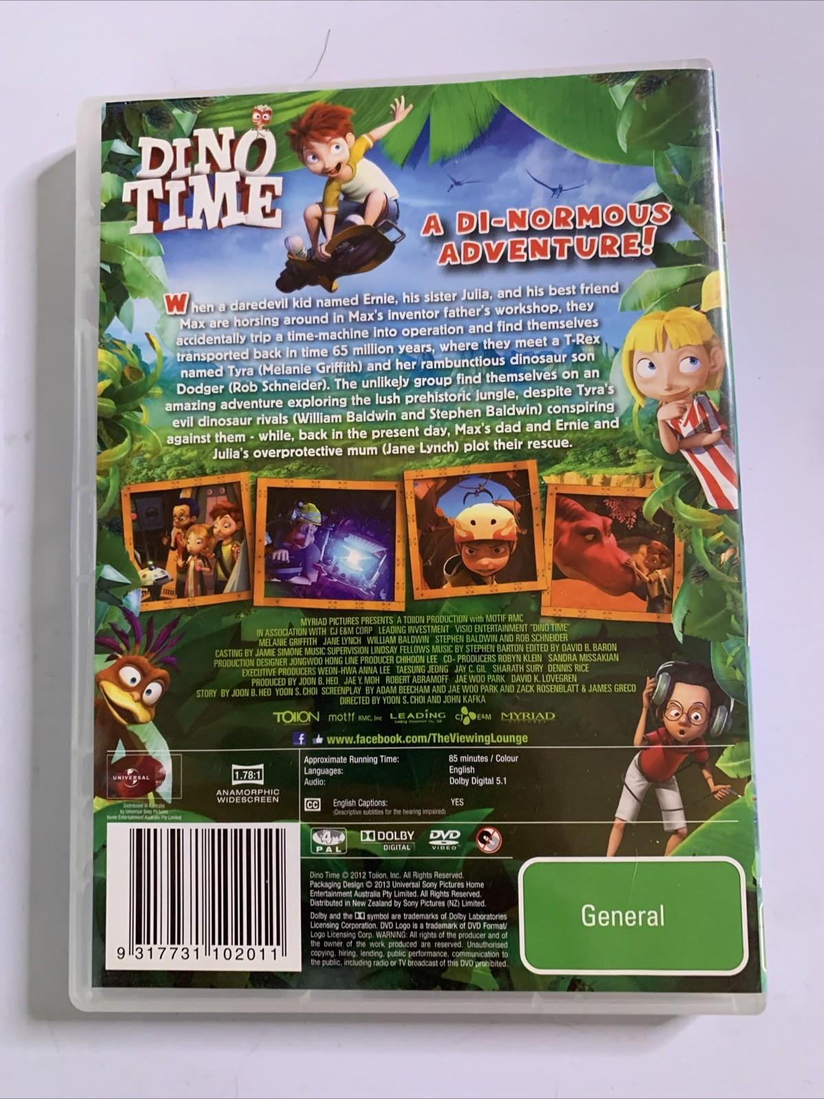 Dino Time (DVD, 2012) Melanie Griffith, Jane Lynch Animated Film Region 4