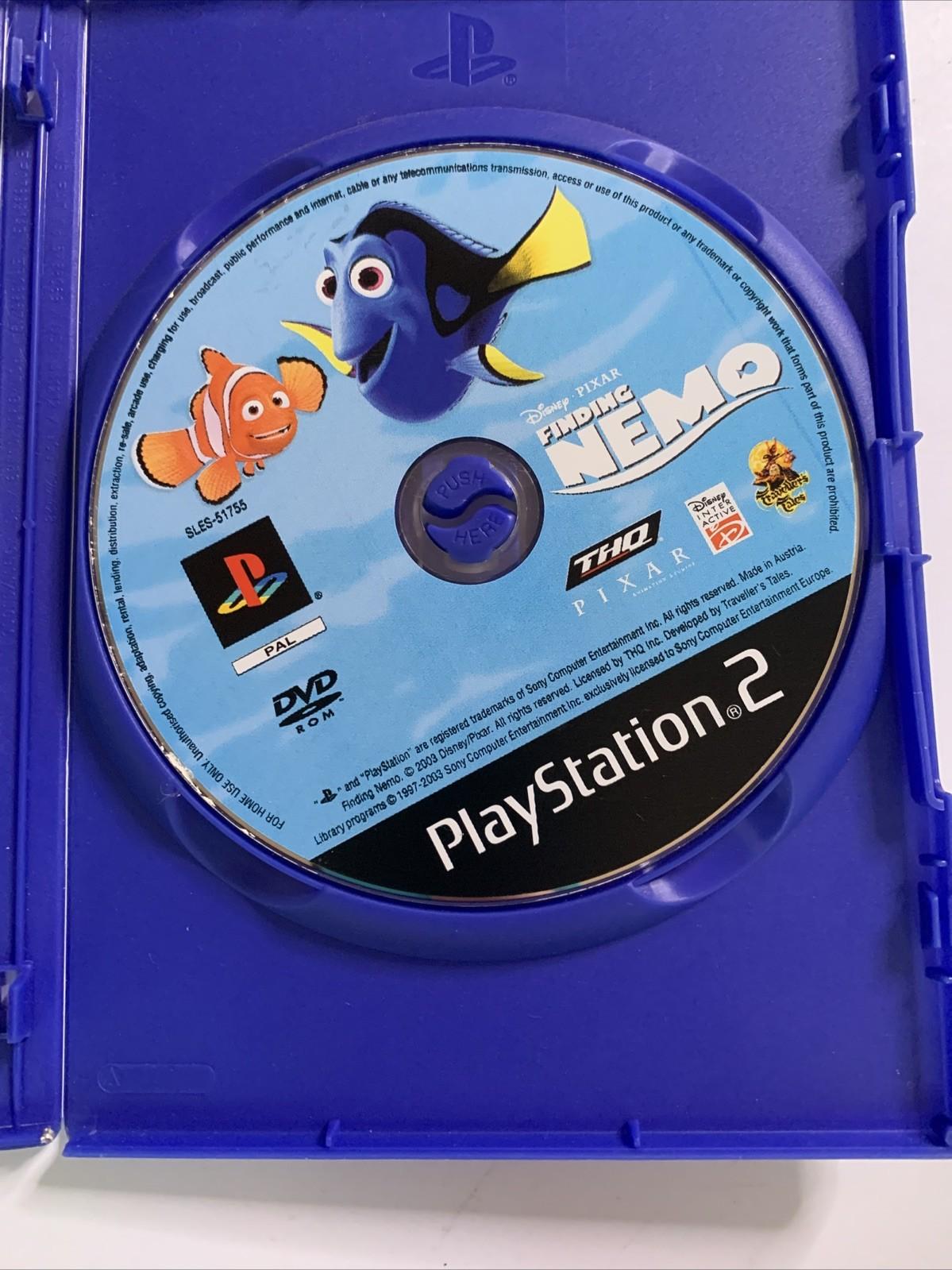 Finding Nemo Disney Pixar PS2 PlayStation 2 PAL Game *Disc & Manual only