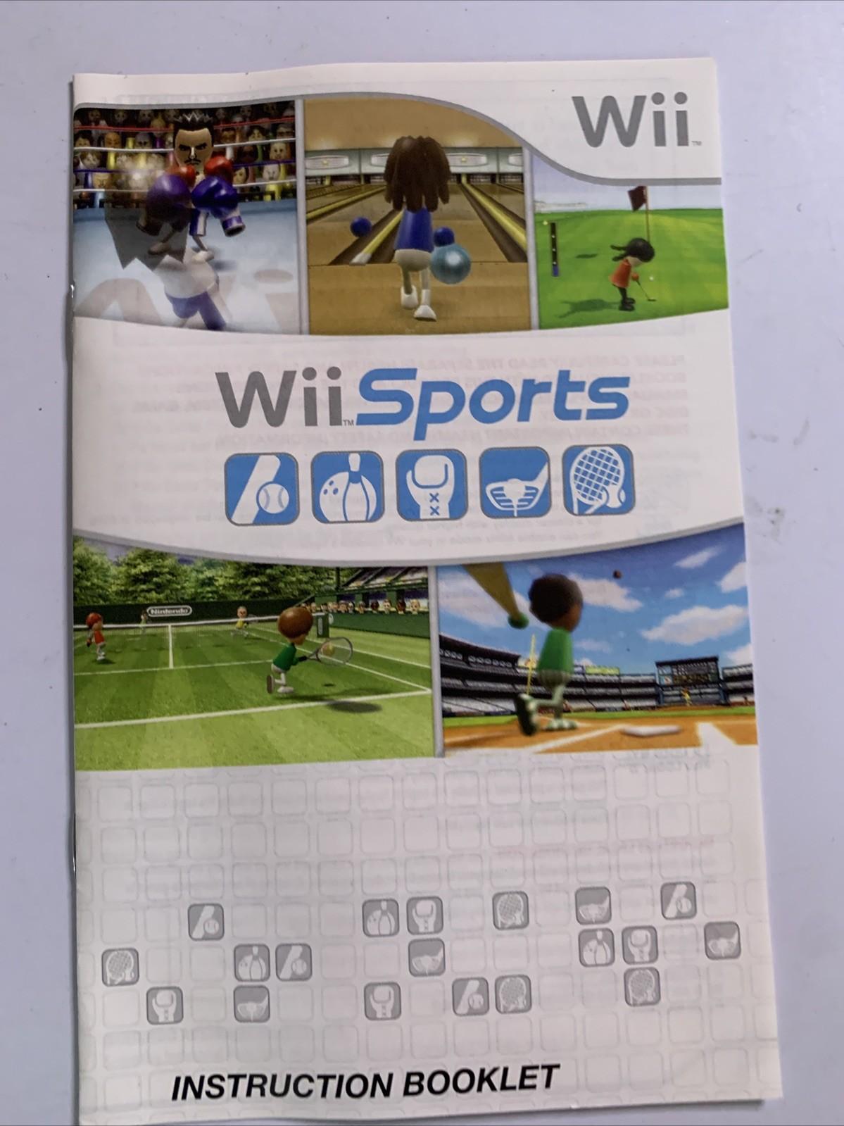 Wii Sports Nintendo Wii 2006 PAL Game Complete