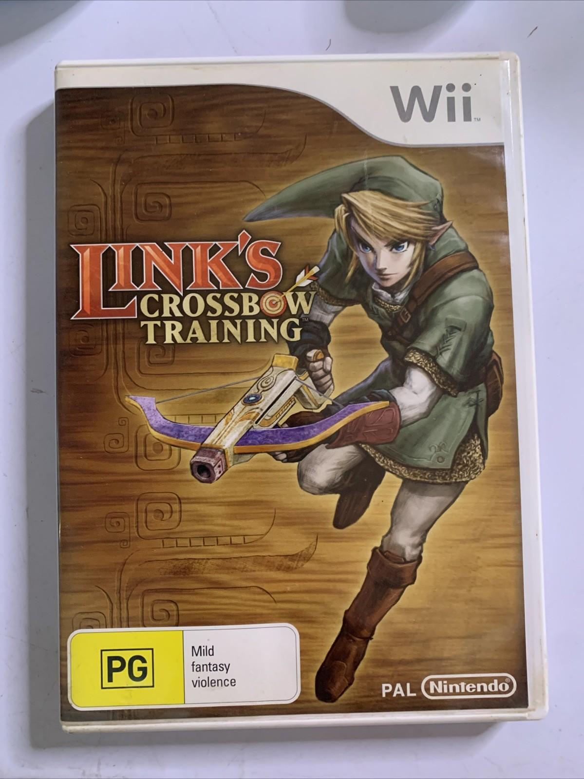 Link's Crossbow Training Nintendo Wii Complete + Wii Zapper