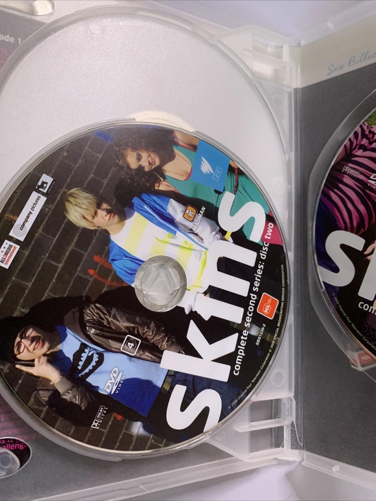 Skins : Series 2 (DVD, 2008, 3-Discs) Region 4
