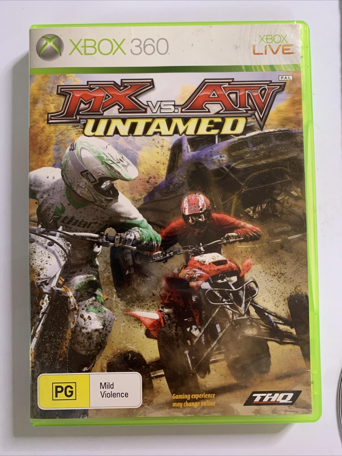 MX vs ATV Untamed Microsoft XBOX 360 PAL Game Complete