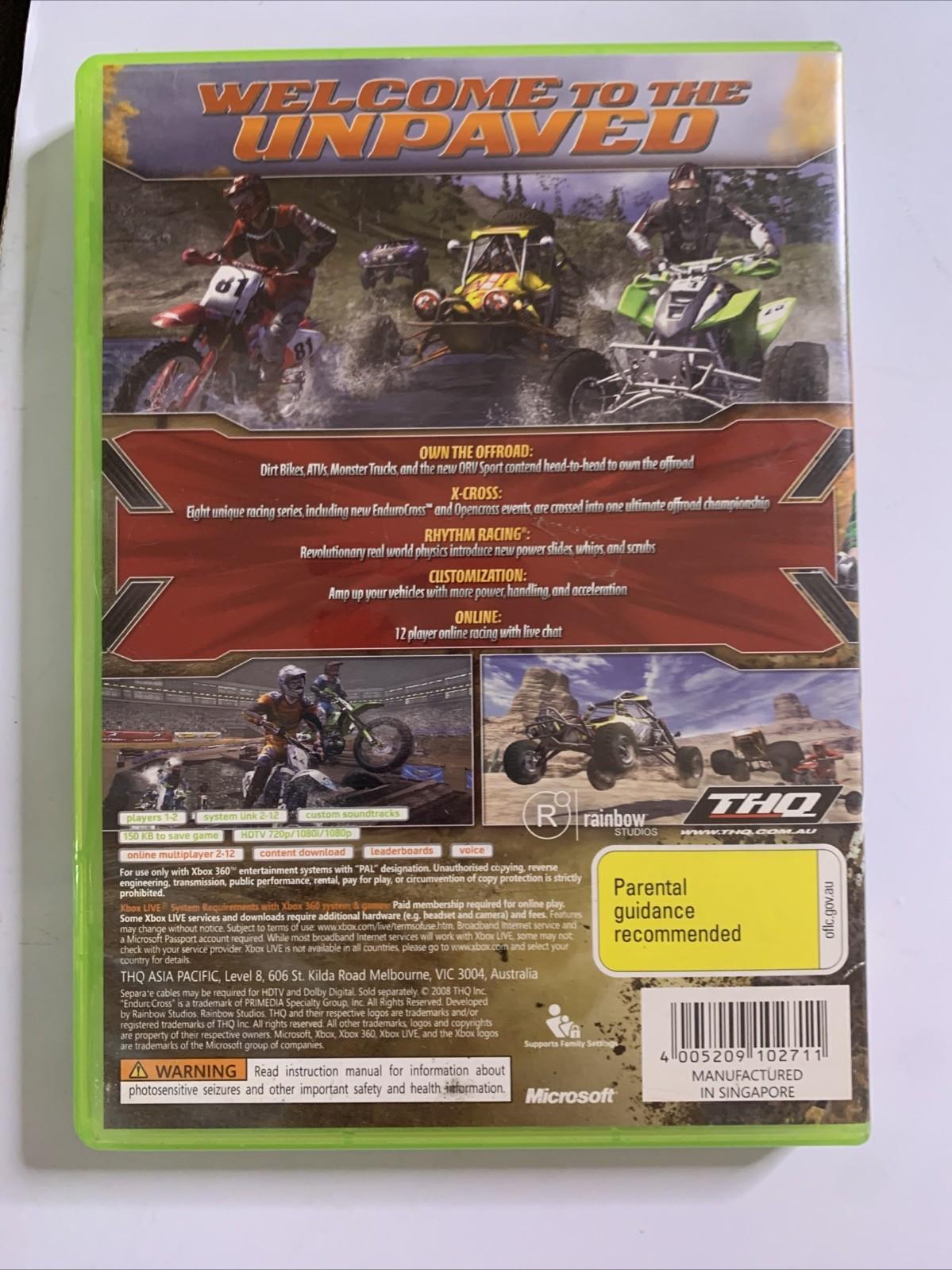 MX vs ATV Untamed Microsoft XBOX 360 PAL Game Complete