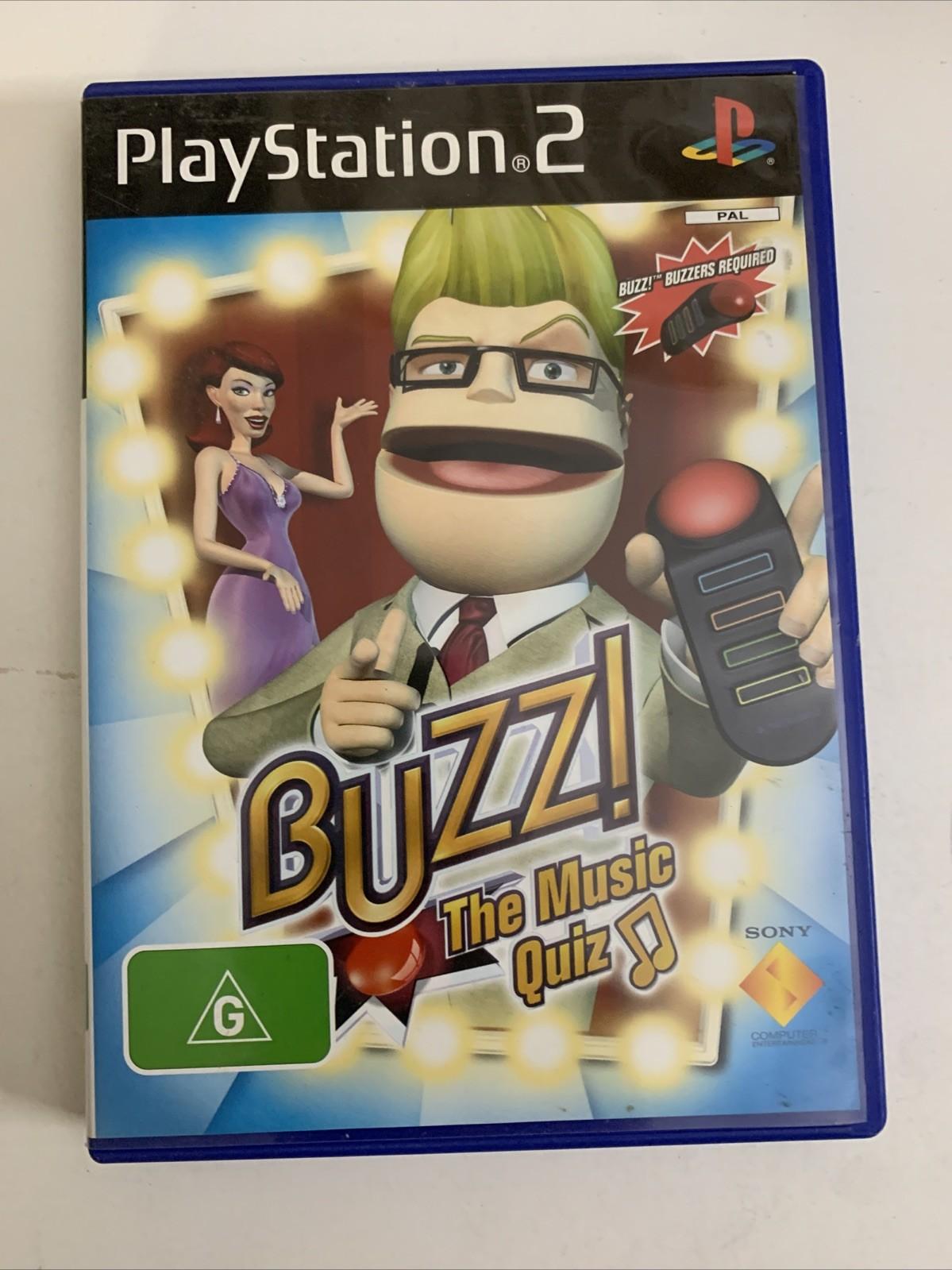Buzz The Music Quiz PS2 PlayStation 2 PAL Game