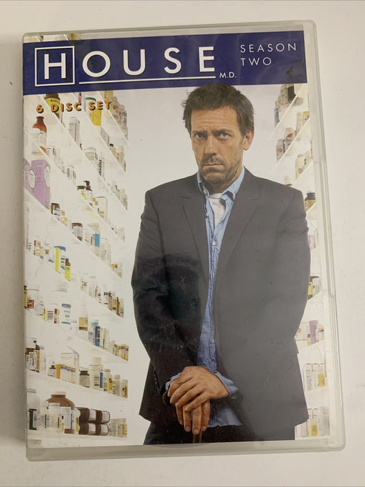 House : Season 2 (DVD, 2006) Hugh Laurie Region 4