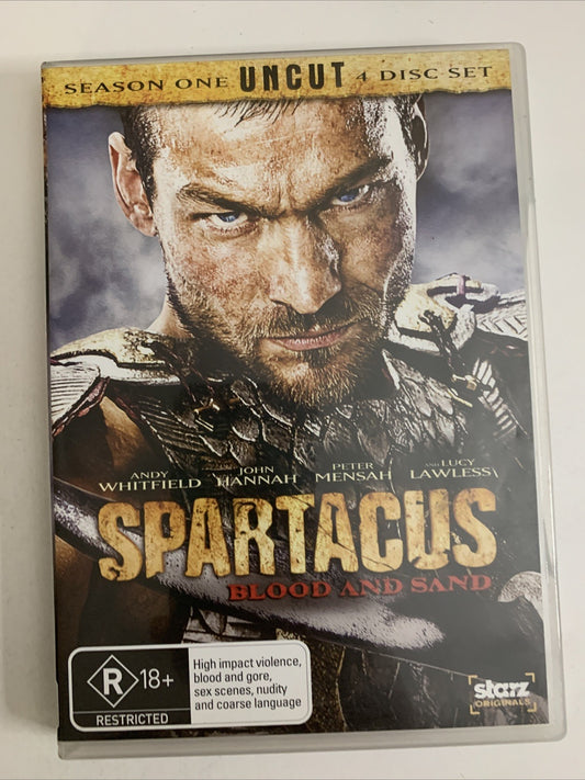 Spartacus Blood and Sand : Season 1 Uncut (DVD, 2009) Region 4