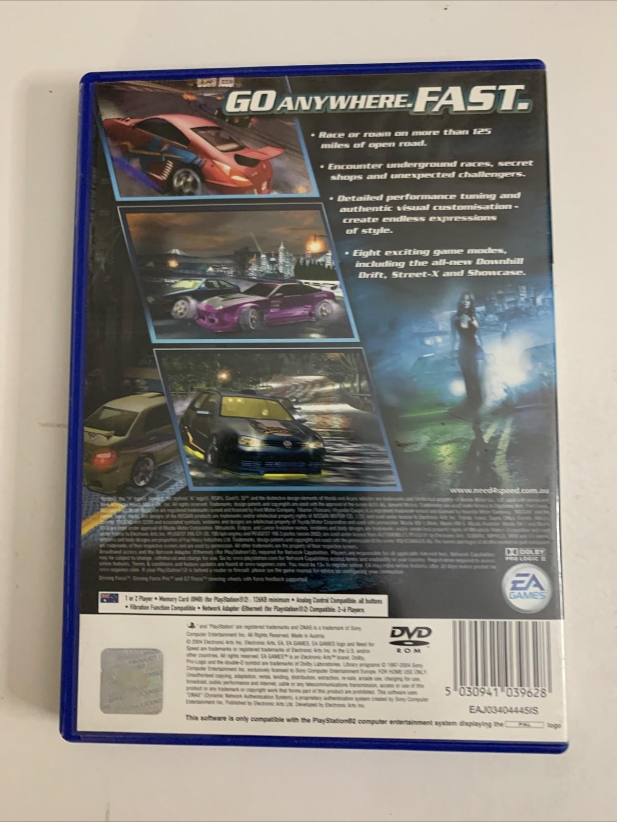 Need for Speed Underground 2 PS2 Sony PlayStation 2 PAL 2004 Game Complete