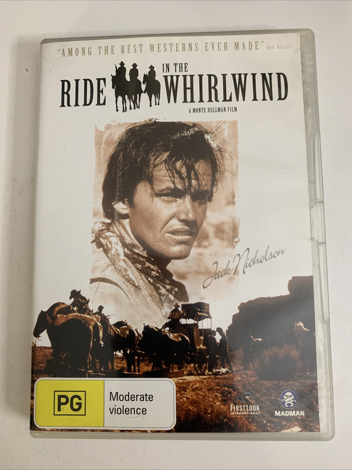 Ride In The Whirlwind (DVD, 1965) Jack Nicholson, Cameron Mitchell Region 4