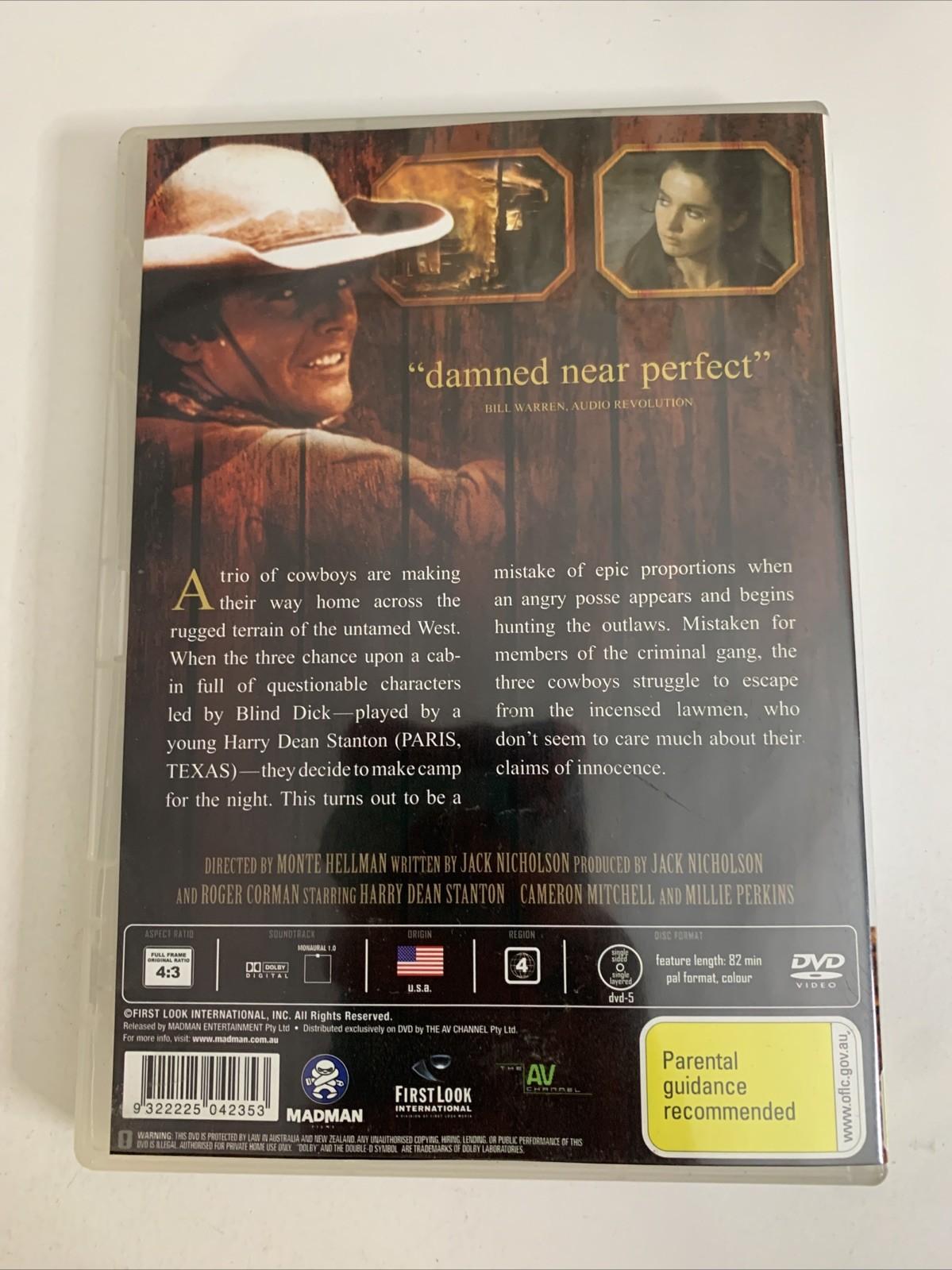 Ride In The Whirlwind (DVD, 1965) Jack Nicholson, Cameron Mitchell Region 4