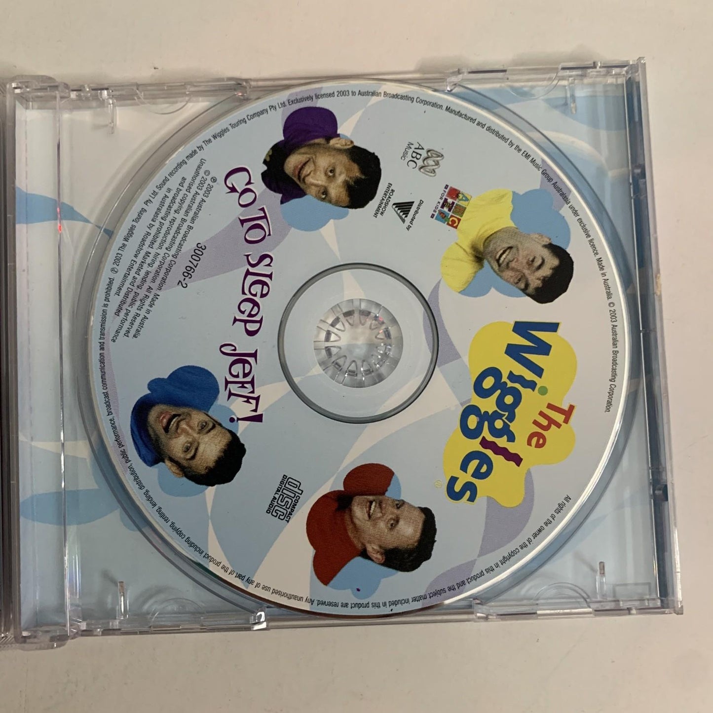 The Wiggles – Go To Sleep Jeff! (CD, 2003) Australia